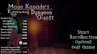 Mage Kanade's Futanari Dungeon Quest