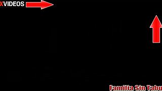 Stepdaughter enjoys anal sex with her attractive stepfather