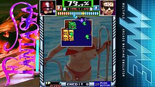 A fantasy story involving nude characters in an imaginative setting.