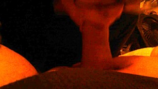 she sucks my cock with deepthroat and big ass