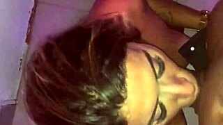 I'm fucking my blonde in the club bathroom