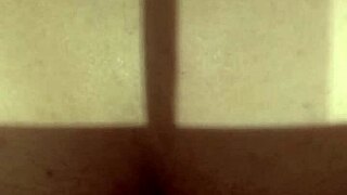 subtle anal play with dildo