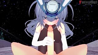 Pretty Asian Girl Gives Blowjob And Boobjob Pov