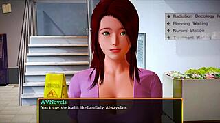 My new family 402 with brunette and redhead characters