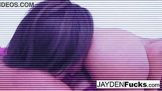 Can Jayden Jaymes Resist Her Big Boobs And Pussy?