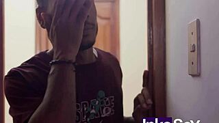 Gamer enjoys cum on face while streaming