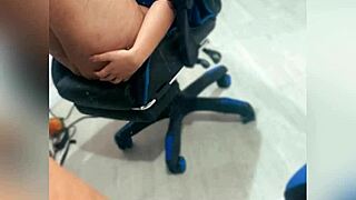 Monique lima shows off her big ass in tiny lingerie