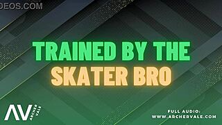 skater boy’s mind breaks over gay audio story