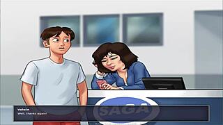 in summer time saga, 'grab my big tits'