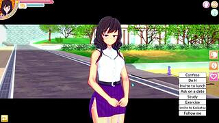 Koikatsu Episode 01, wanna learn some wild hentai sex moves?