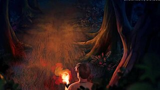 Did the wolf really try to eat myrtle's big tits?