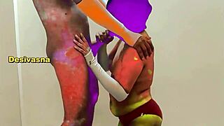 Young Indian girl engages in sexual activity