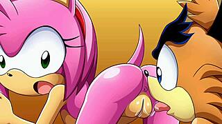 I explore Sonic and Amy's hentai adventures with intense passion.