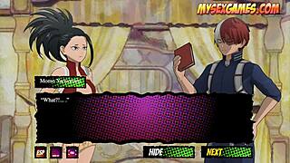 fucking my hero in this cartoon parody game?