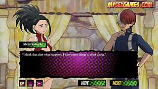 fucking my hero in this cartoon parody game?
