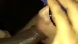 is this teen certified blowjob beast on black cock?