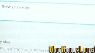 Horny Lesbians Toying Asses With Anal Toys