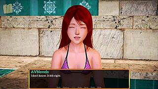 my new family has small tits and redhead 😊