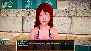 my new family has small tits and redhead 😊