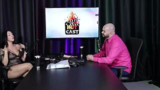 three partners in tiv with different thoughts wanting content only with black women - paulo avelar tiv models sheer red