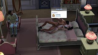 The Sims 4 - La Deuda De Karen 3 With Teen Threesome