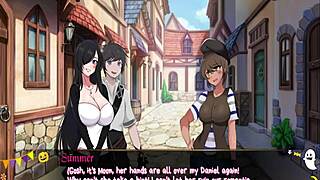 monster says, 'feel my footjob under desk'