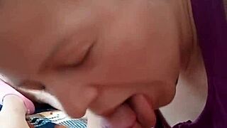 She Is Learning To Suck Cock Properly