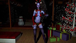 Steamy solo performance by Widowmaker as she dances to seductive music in 3D