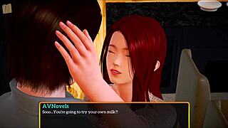 my new famly episode with redhead