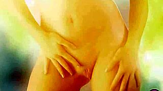 Busty Teen Belle Sinclair Passionately Poses In Lingerie Showing Her Body