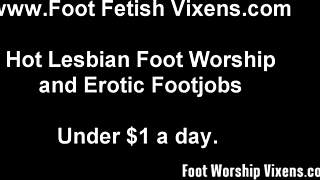 she says she cant resist my tempting feet in this femdom scene