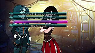 once a porn a time - memorias de melisandre with cartoon game anime hentai.