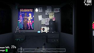 horny animatronics draining me in hentai game! 😈