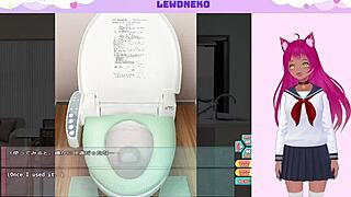 Vtuber Plays Game And Masturbates With Vibrator