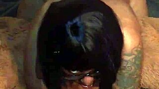 hazelnutxxx with big ass ebony milf nerd