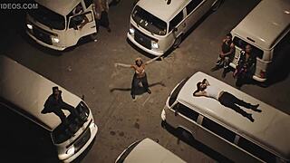 Iza's Hot Sexy Body Gets Intense Blowjob.