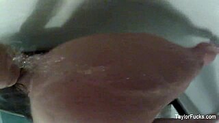 Taylor Vixen getting steamy in shower masturbation, so hot! 🔥