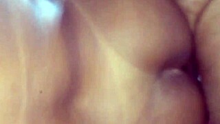 Mayemarc1's giant ass takes a big dick in doggystyle, bent over, and missionary positions close-up