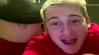 Watching a periscope stream of a teen blonde girl part one