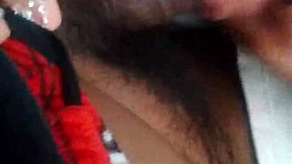 Mature latina gives oral to husband's friend