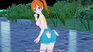 Misty performs BLOWJOB in POV scene with her big tits