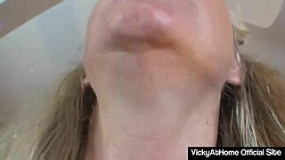 I stuff my ass with a plug before milking this cock.