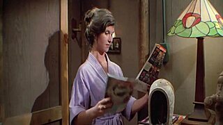 Wow! Friday the 13th part 3 features sexy brunette showering nude with big boobs!