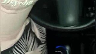 driving through traffic in the city