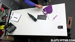 amber summer stripped by officer rusty nails after shoplifting