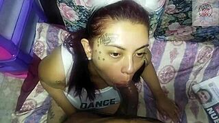 Damn, that creamy dick, she enjoyin’ it so much!