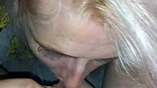 Lil nymph eagerly sucking my big dick in intense oral scene with monster cock