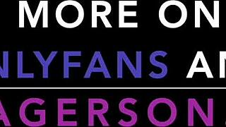 Gina Gerson teases with her petite blonde body