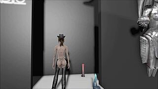 brunette cartoon game anime sexy hentai fallout 4 fashion number 201