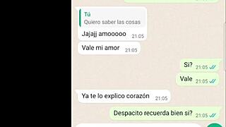 my latina girlfriend cheats again in this amateur video part five